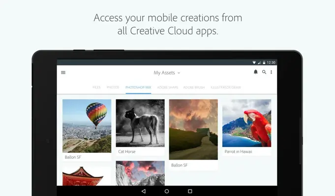 Adobe Creative Cloud android App screenshot 0